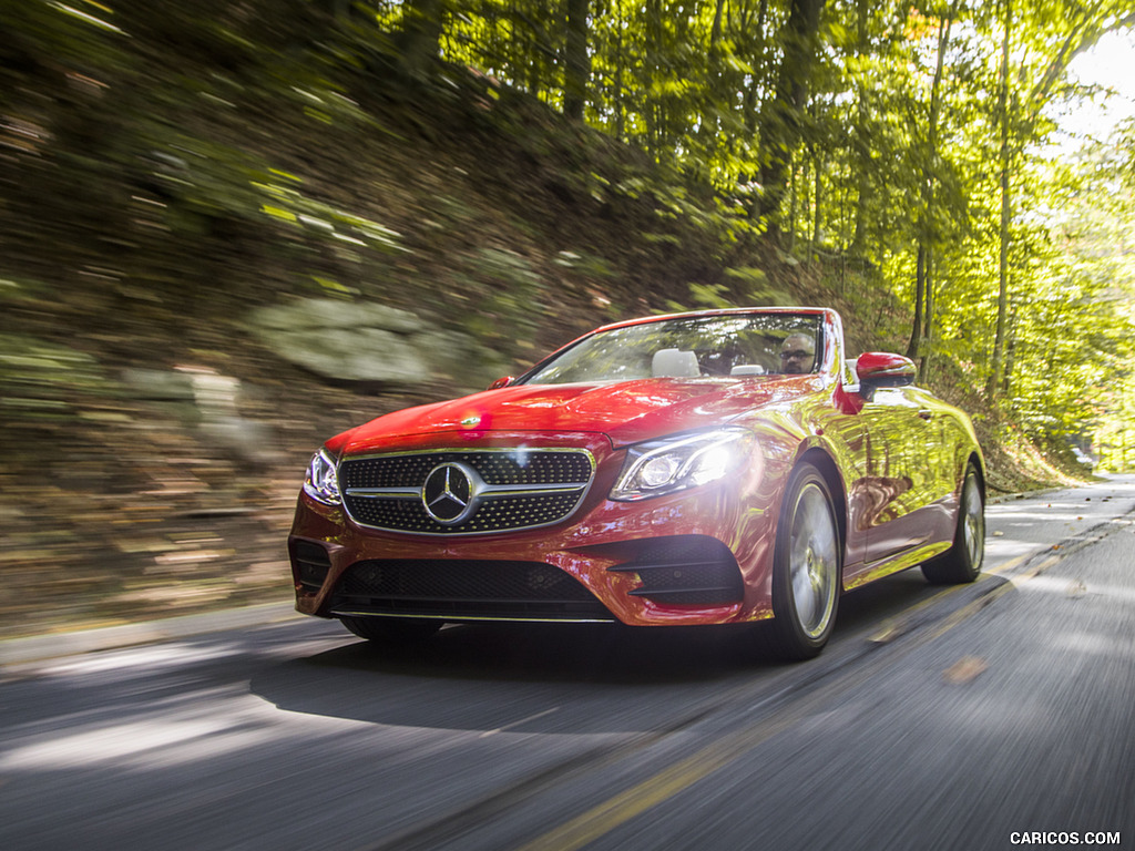 2018 Mercedes-Benz E-Class E400 Cabrio (US-Spec) - Front