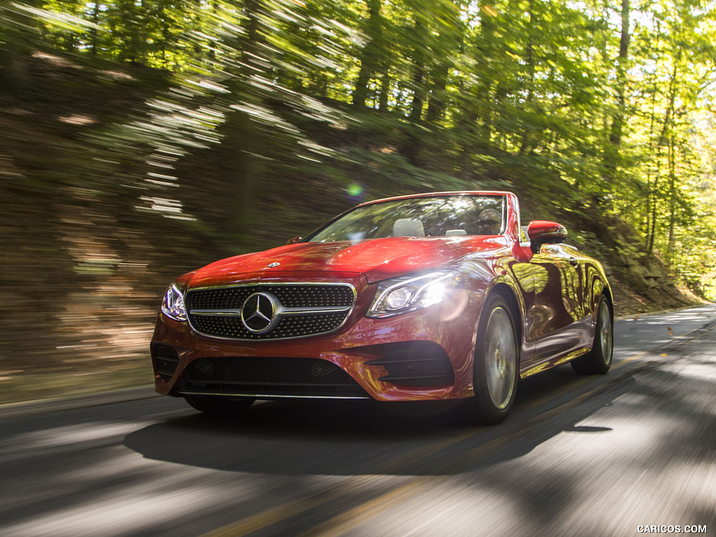 2018 Mercedes-Benz E-Class E400 Cabrio (US-Spec) - Front