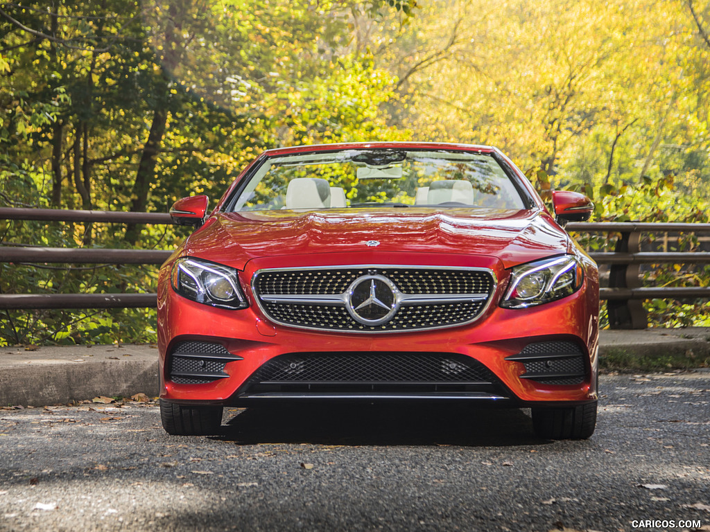 2018 Mercedes-Benz E-Class E400 Cabrio (US-Spec) - Front