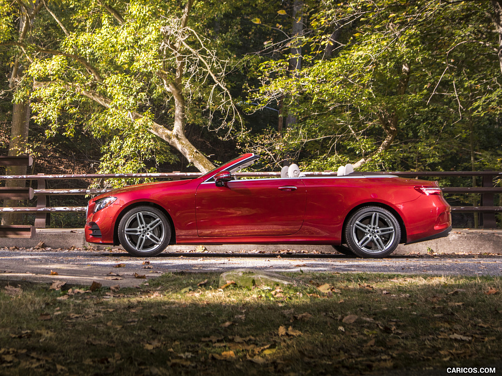 2018 Mercedes-Benz E-Class E400 Cabrio (US-Spec) - Side