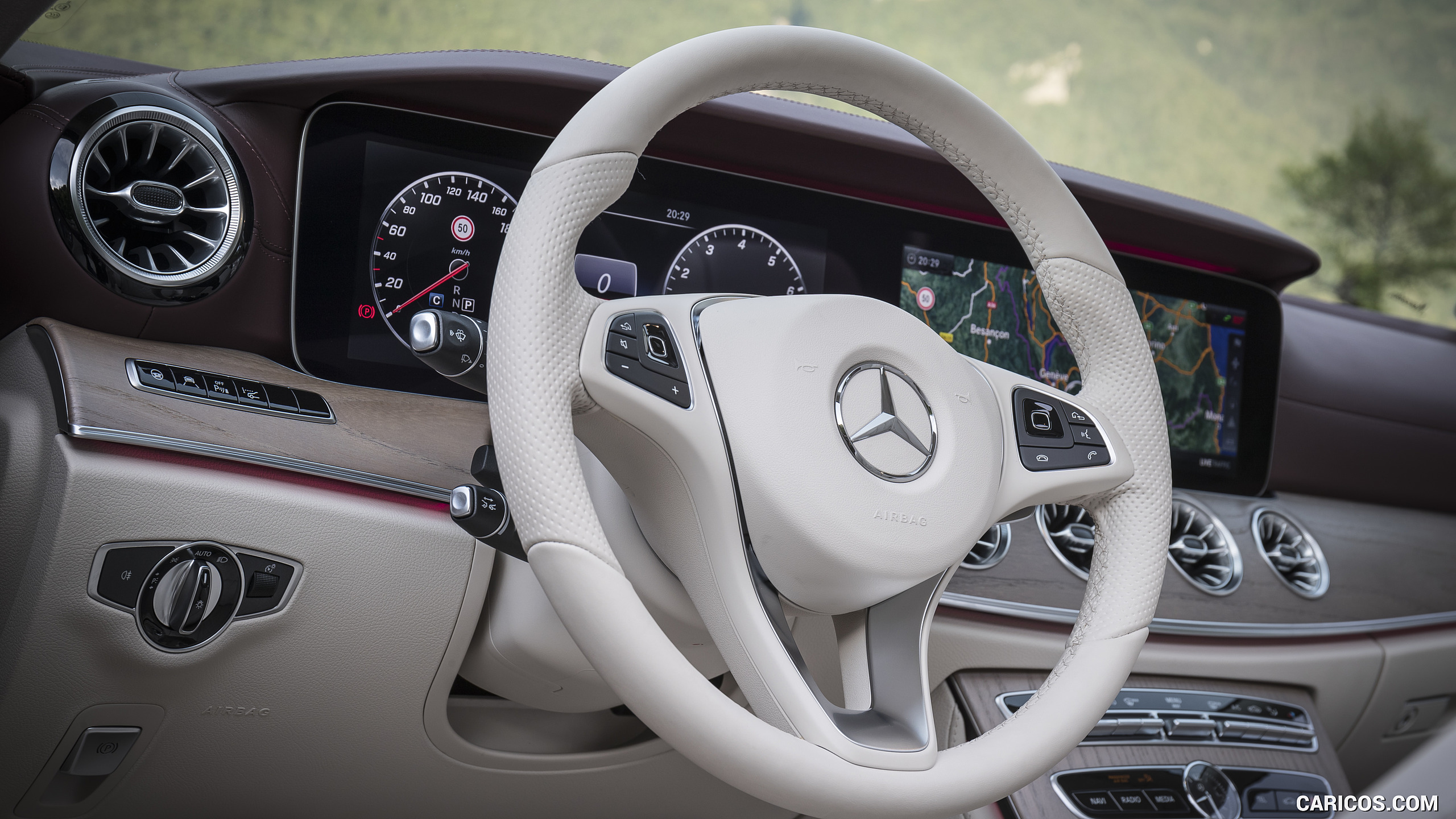 2018 Mercedes-Benz E-Class E400 Cabrio 4MATIC 25th Anniversary Edtion - Interior, Steering Wheel, #124 of 158