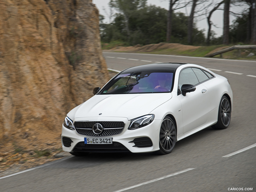 2018 Mercedes-Benz E400 Coupe 4MATIC - Front Three-Quarter