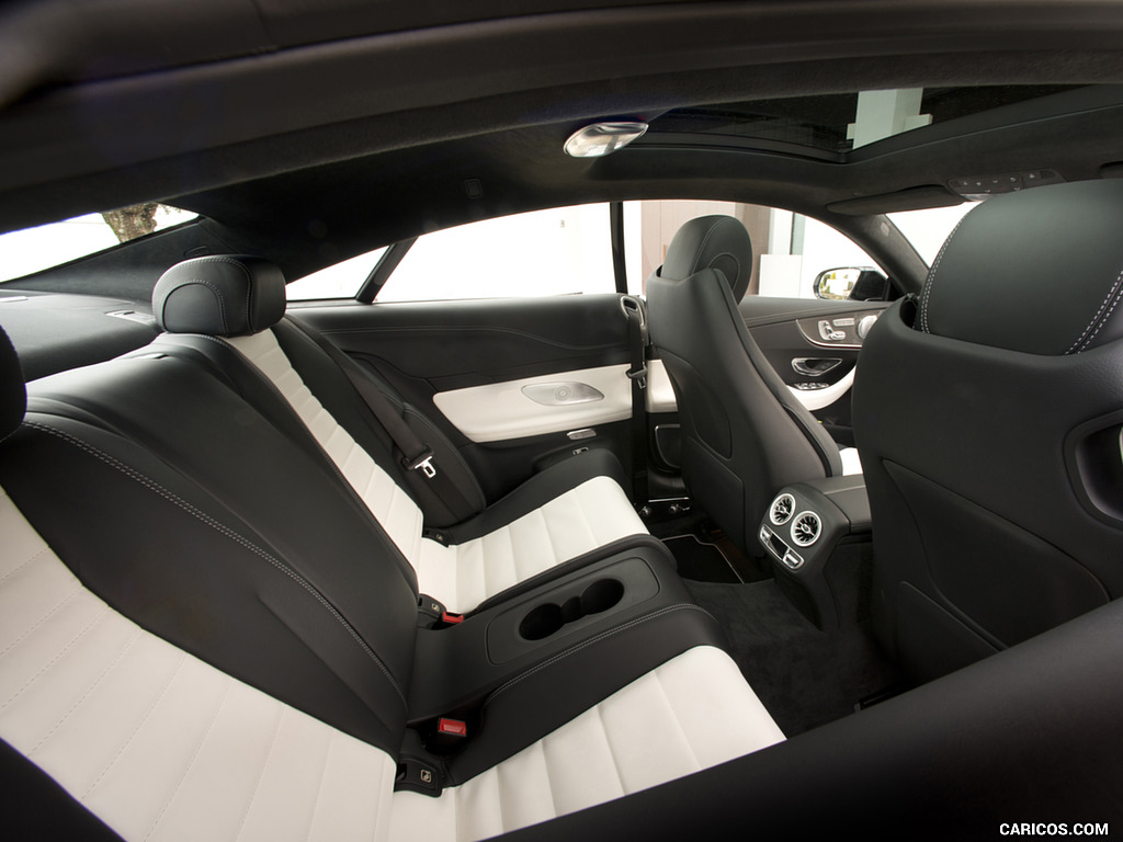 2018 Mercedes-Benz E400 Coupe 4MATIC - Interior, Rear Seats