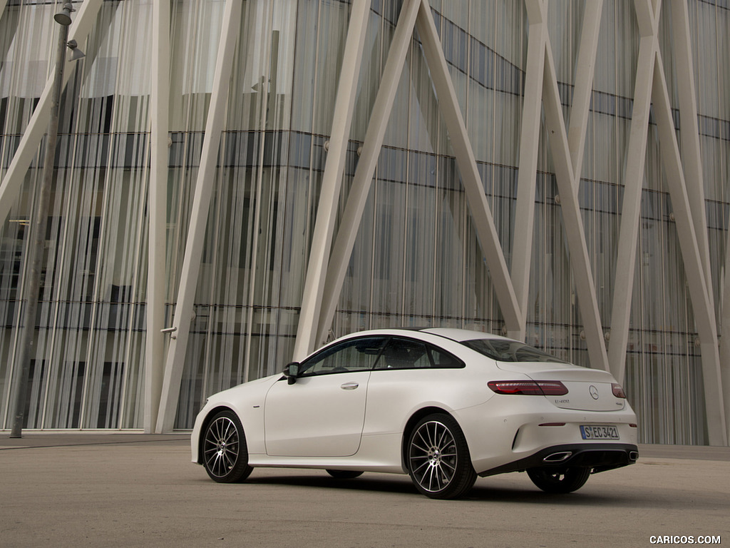 2018 Mercedes-Benz E400 Coupe 4MATIC - Rear Three-Quarter