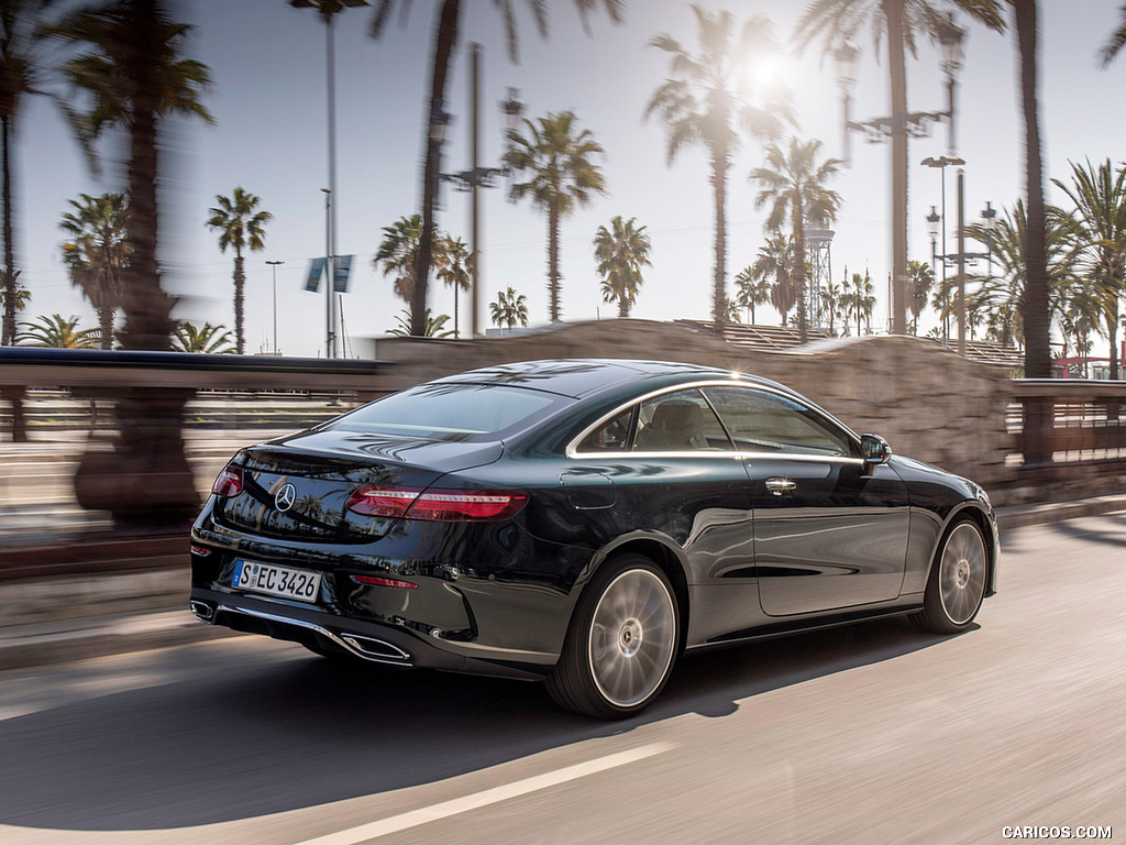 2018 Mercedes-Benz E400 Coupe 4MATIC - Rear Three-Quarter