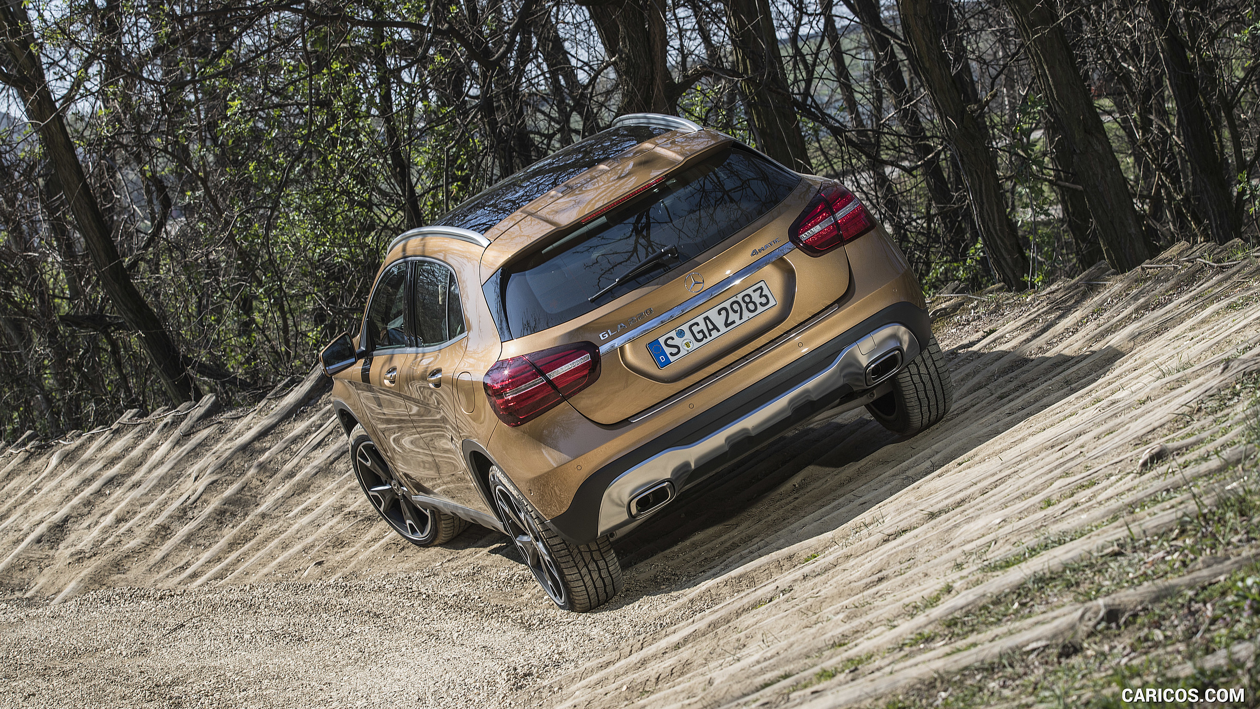 2018 Mercedes-Benz GLA 220 4MATIC (Color: Canyon Beige) - Off-Road, #53 of 89