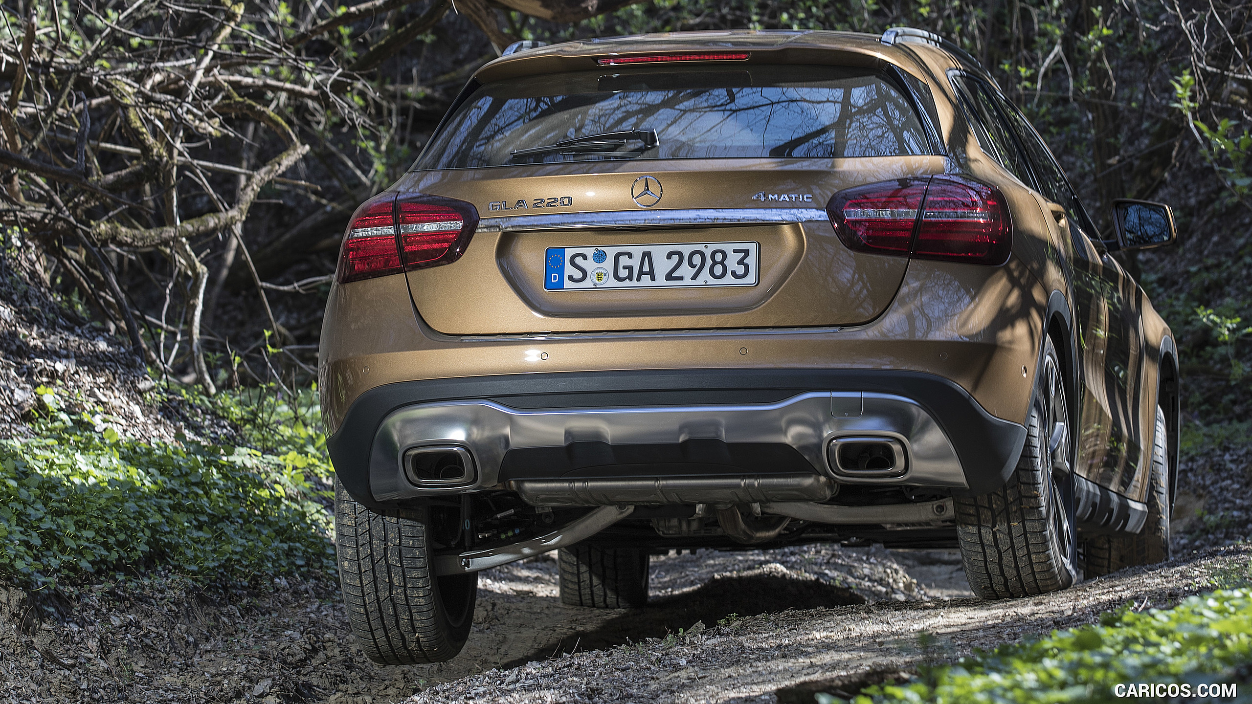 2018 Mercedes-Benz GLA 220 4MATIC (Color: Canyon Beige) - Off-Road, #58 of 89