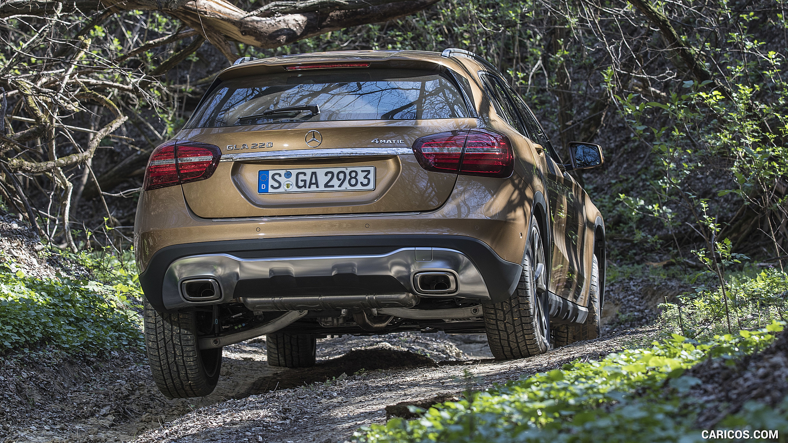 2018 Mercedes-Benz GLA 220 4MATIC (Color: Canyon Beige) - Off-Road, #59 of 89