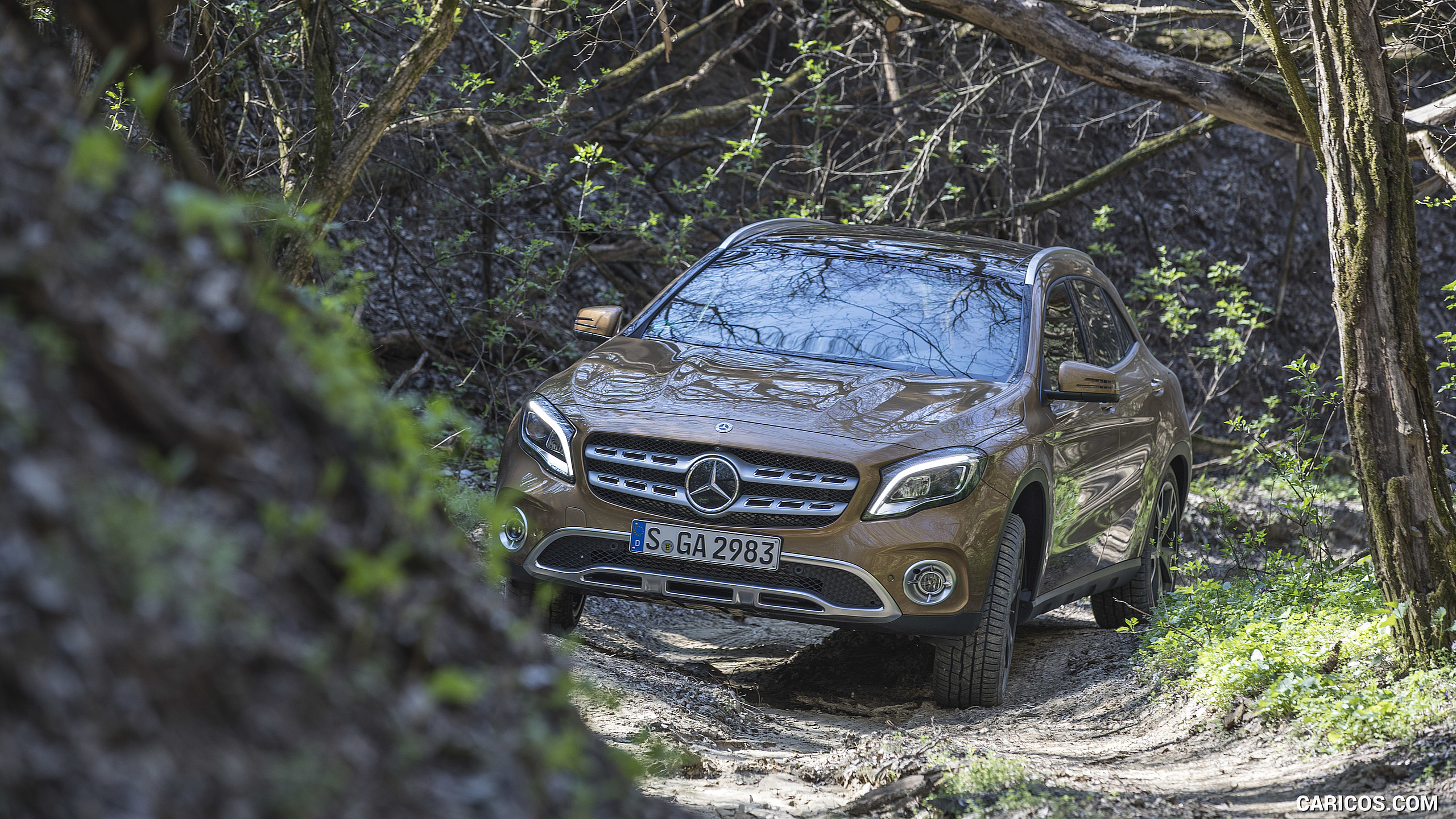 2018 Mercedes-Benz GLA 220 4MATIC (Color: Canyon Beige) - Off-Road, #64 of 89