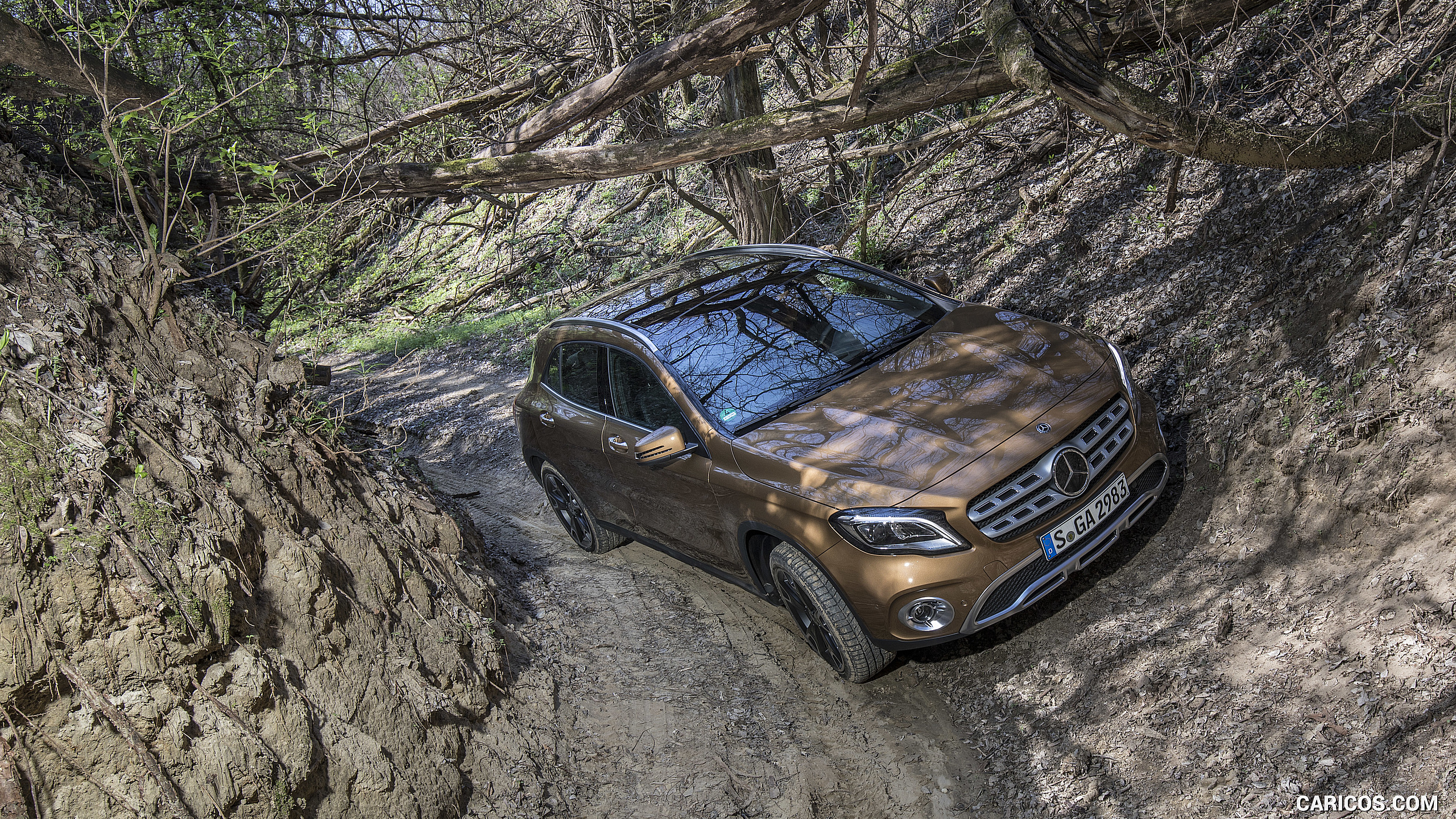 2018 Mercedes-Benz GLA 220 4MATIC (Color: Canyon Beige) - Off-Road, #66 of 89