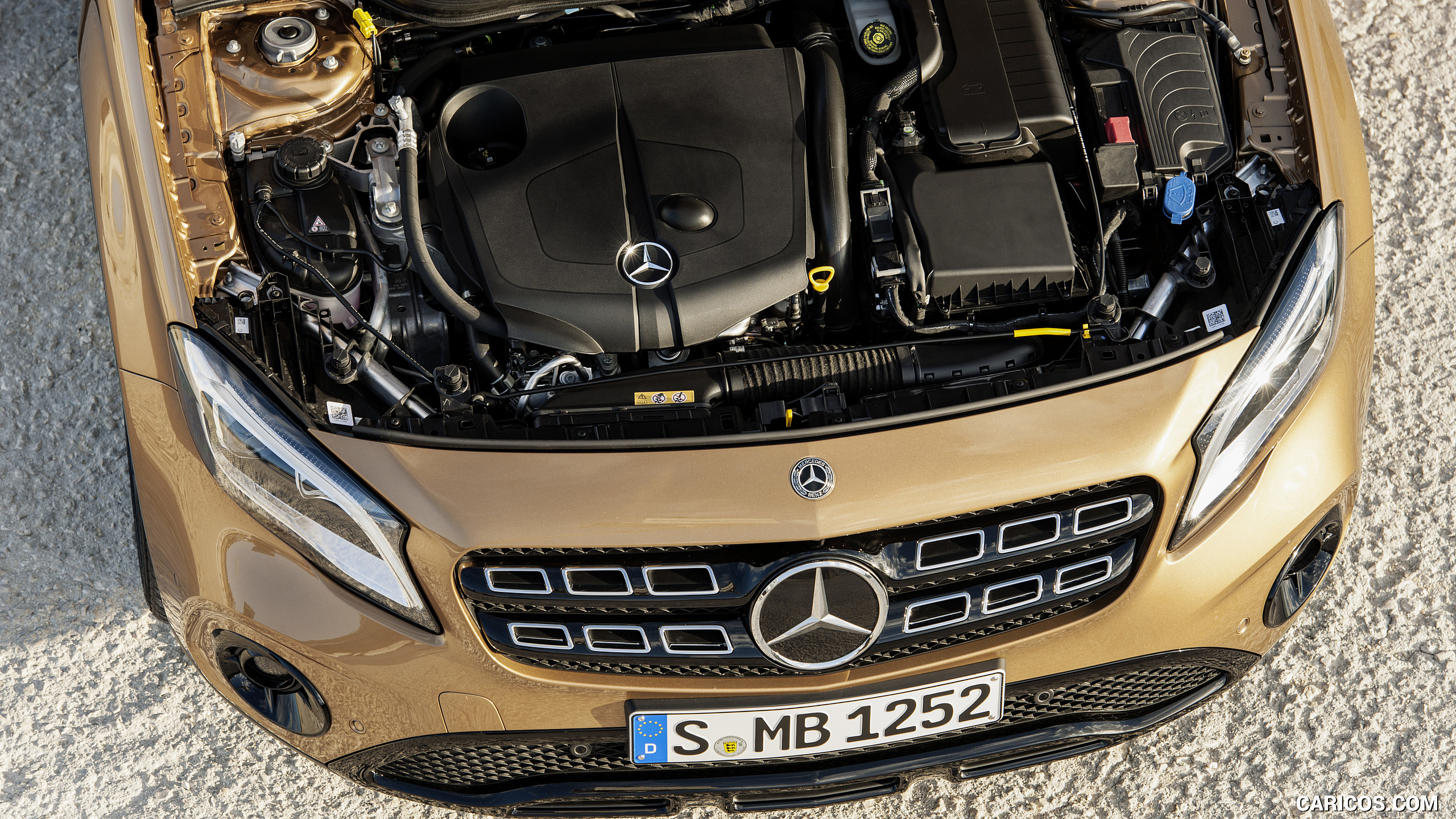 2018 Mercedes-Benz GLA 220d 4MATIC (Color: Canyon Beige) - Engine, #30 of 89