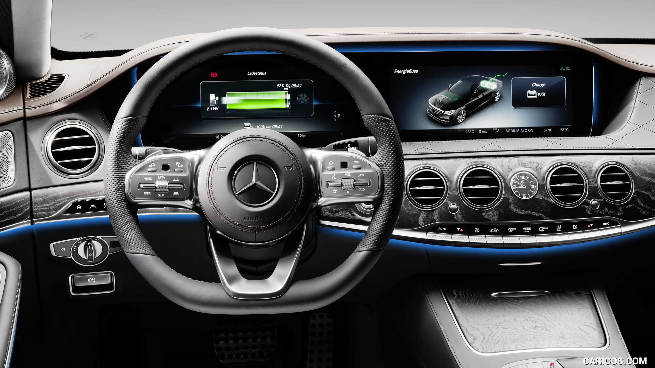 2018 Mercedes-Benz S 560 e Plug-in Hybrid - Interior, Detail, #29 of 54