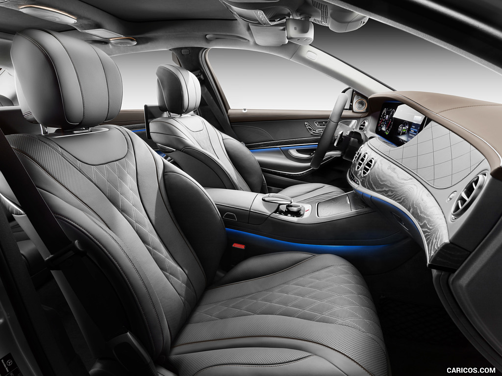 2018 Mercedes-Benz S 560 e Plug-in Hybrid - Interior, Front Seats