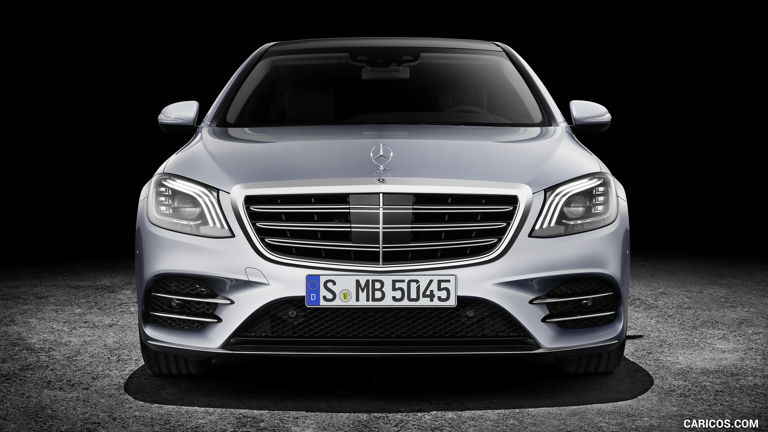 2018 Mercedes-Benz S-Class AMG Line LWB (Color: Diamond Silver), #11 of 156
