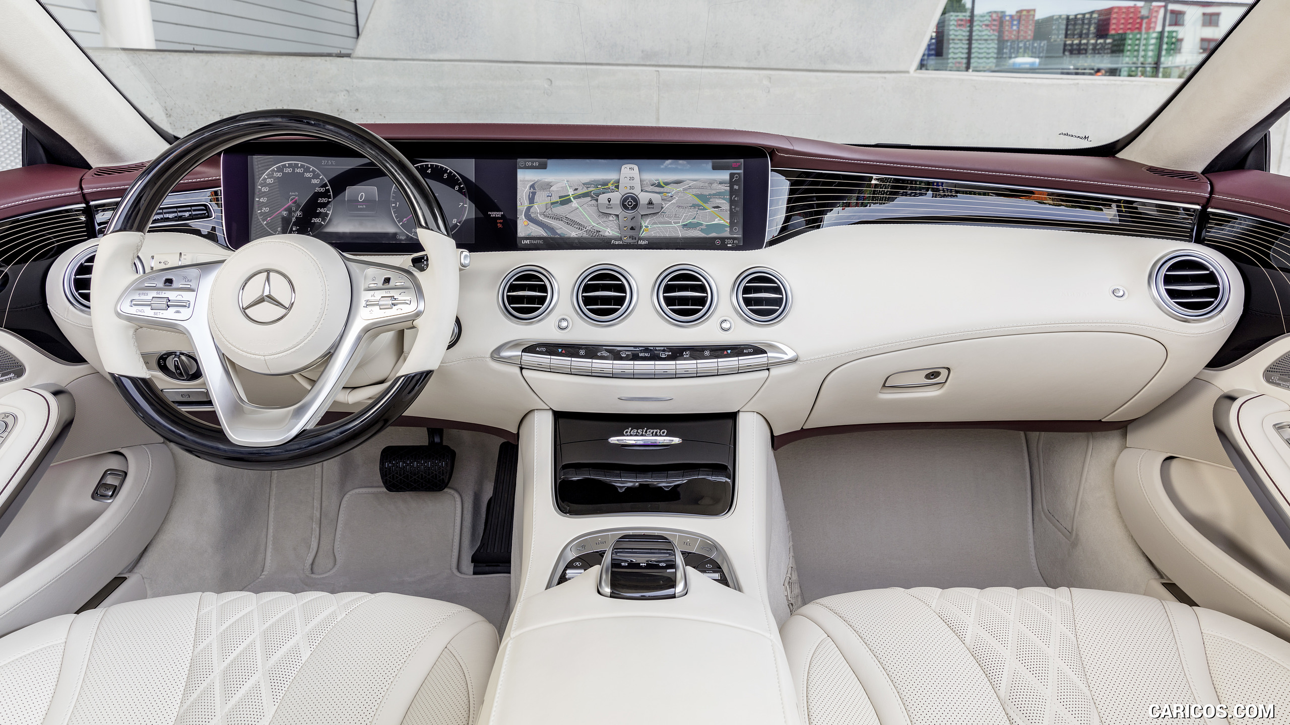 2018 Mercedes-Benz S-Class Cabriolet (Color: Designo mocha Black) - Interior, Cockpit, #24 of 59