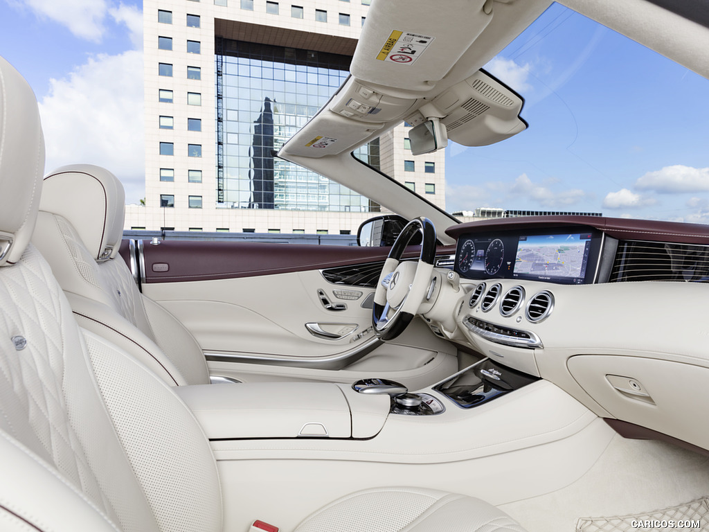 2018 Mercedes-Benz S-Class Cabriolet (Color: Designo mocha Black) - Interior