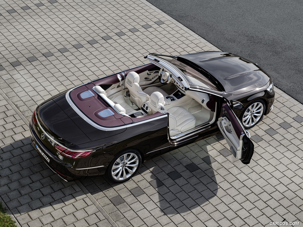 2018 Mercedes-Benz S-Class Cabriolet (Color: Designo mocha Black) - Top