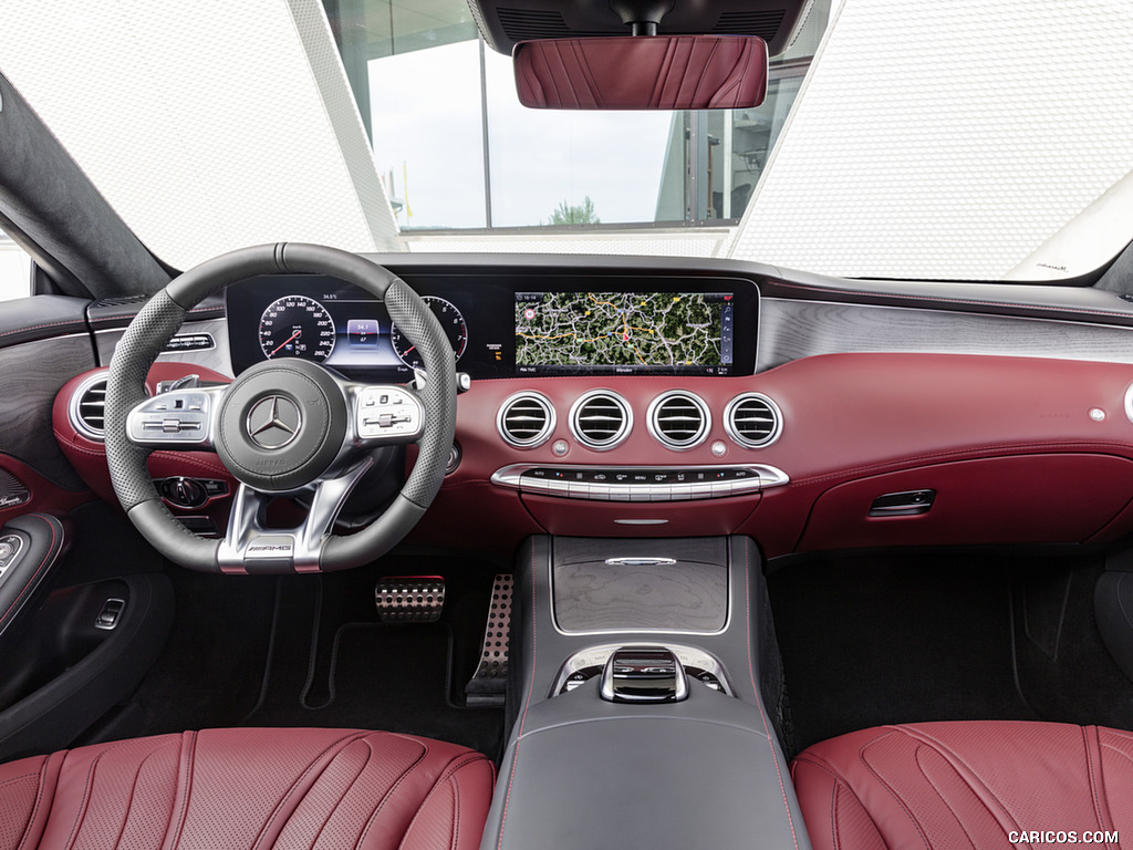 2018 Mercedes-Benz S-Class Coupe (Color: Designo Allanite Grey Magno) - Interior, Cockpit