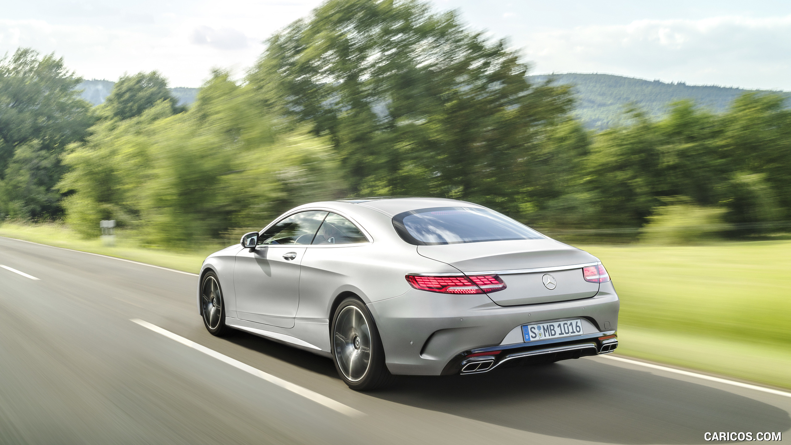 2018 Mercedes-Benz S-Class Coupe (Color: Designo Allanite Grey Magno ...