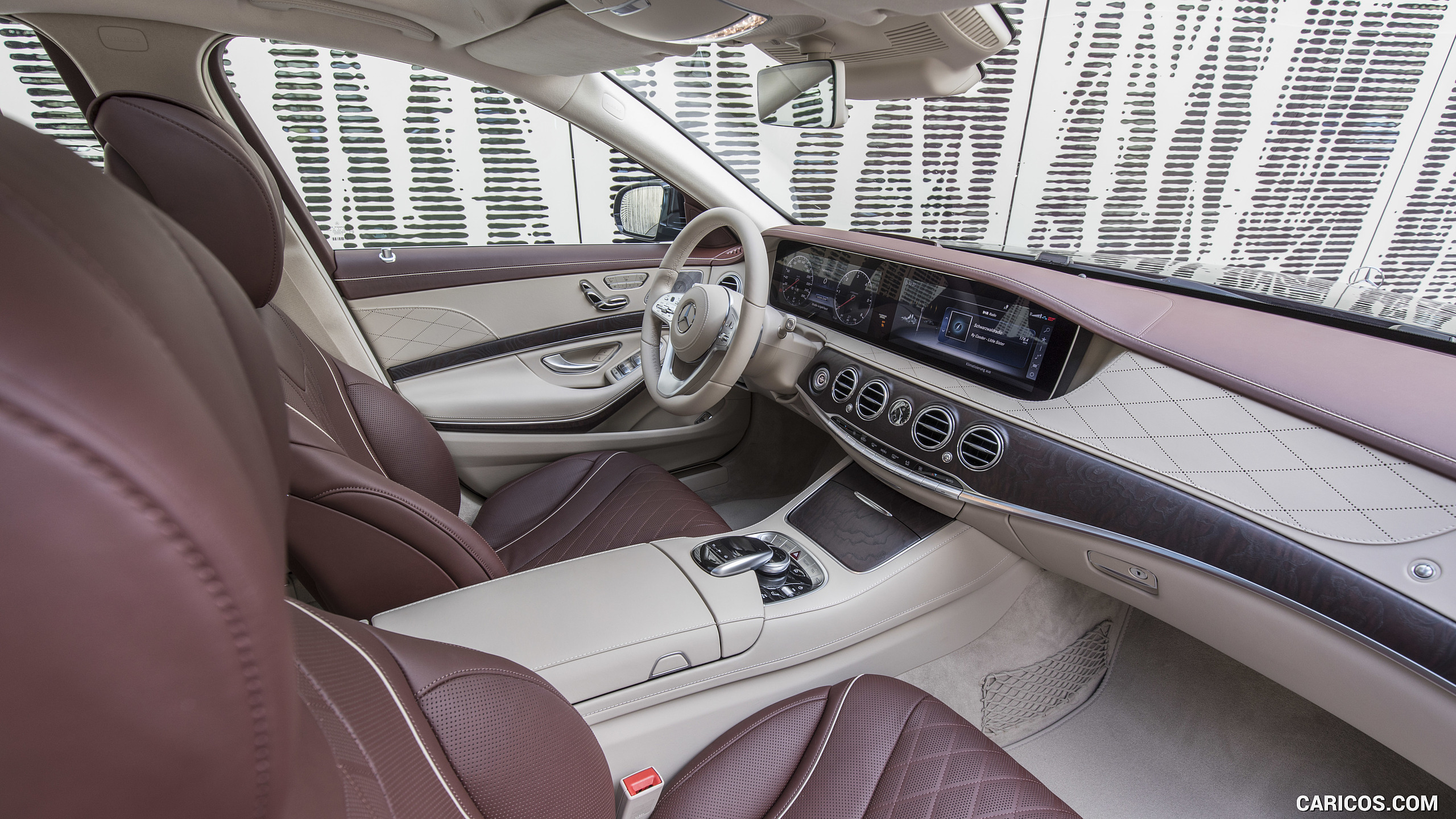 2018 Mercedes-Benz S-Class S 400 d 4MATIC (Color: designo Mocha Black Metallic) - Interior, #63 of 156