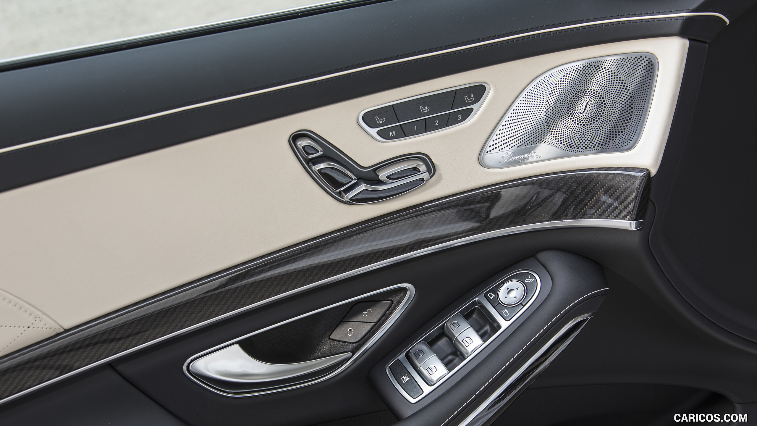 2018 Mercedes-Benz S-Class S 560 (Color: designo Diamond White Bright) - Interior, Detail, #111 of 156