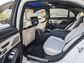 2018 Mercedes-Benz S-Class S 560 (Color: designo Diamond White Bright) - Interior, Rear Seats