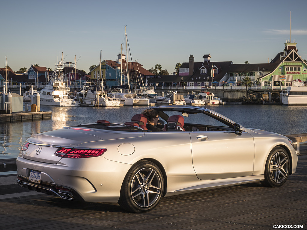 2018 Mercedes-Benz S560 S-Class Cabriolet (US-Spec) - Rear Three-Quarter