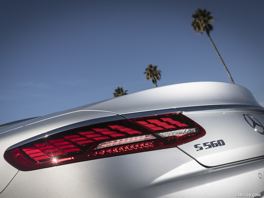 2018 Mercedes-Benz S560 S-Class Cabriolet (US-Spec) - Tail Light