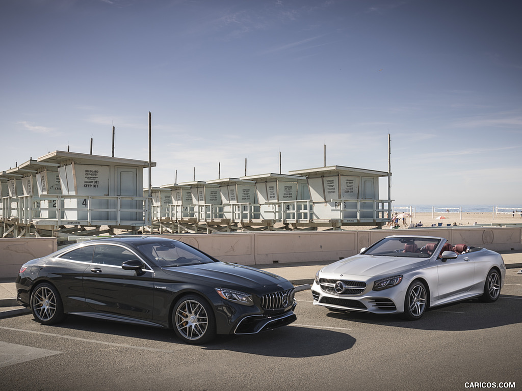 2018 Mercedes-Benz S560 S-Class Cabriolet (US-Spec) and Coupe