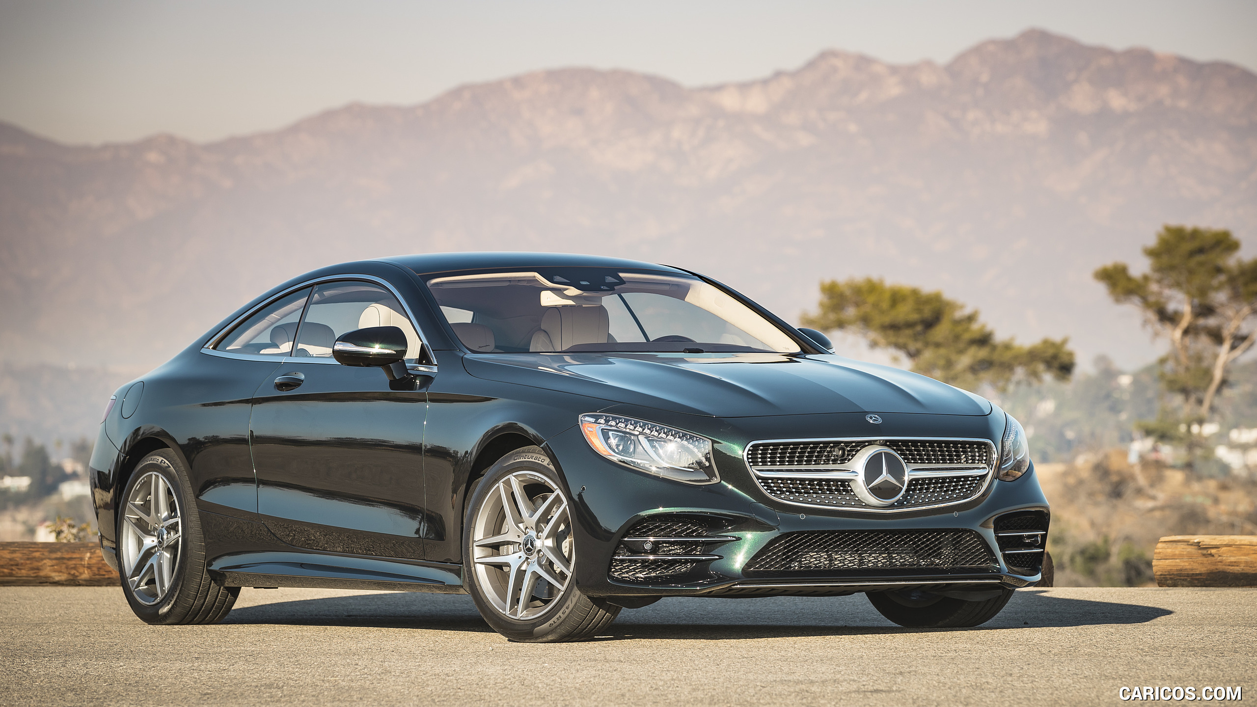 2018 Mercedes-Benz S560 S-Class Coupe (US-Spec) - Front Three-Quarter, #28 of 35