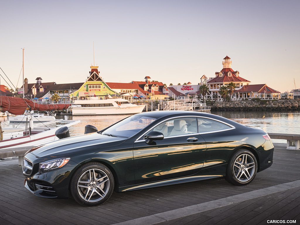 2018 Mercedes-Benz S560 S-Class Coupe (US-Spec) - Side