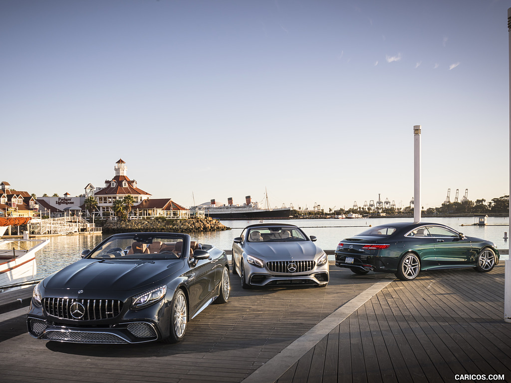 2018 Mercedes-Benz S560 S-Class Coupe (US-Spec) and Family