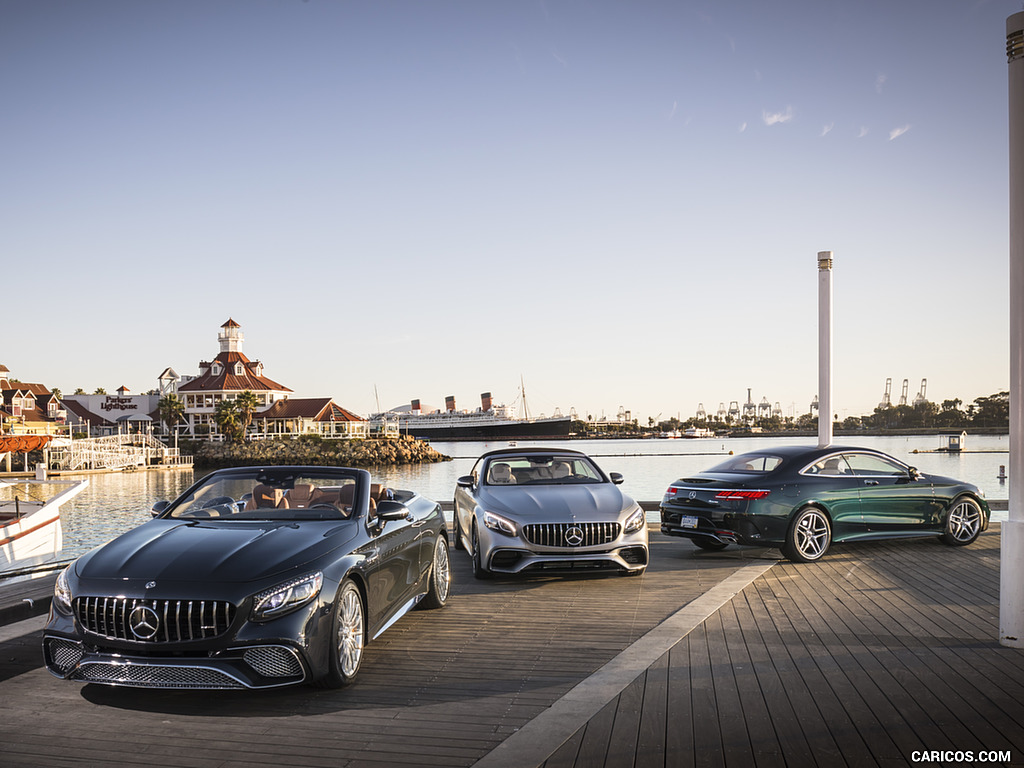 2018 Mercedes-Benz S560 S-Class Coupe (US-Spec) and Family