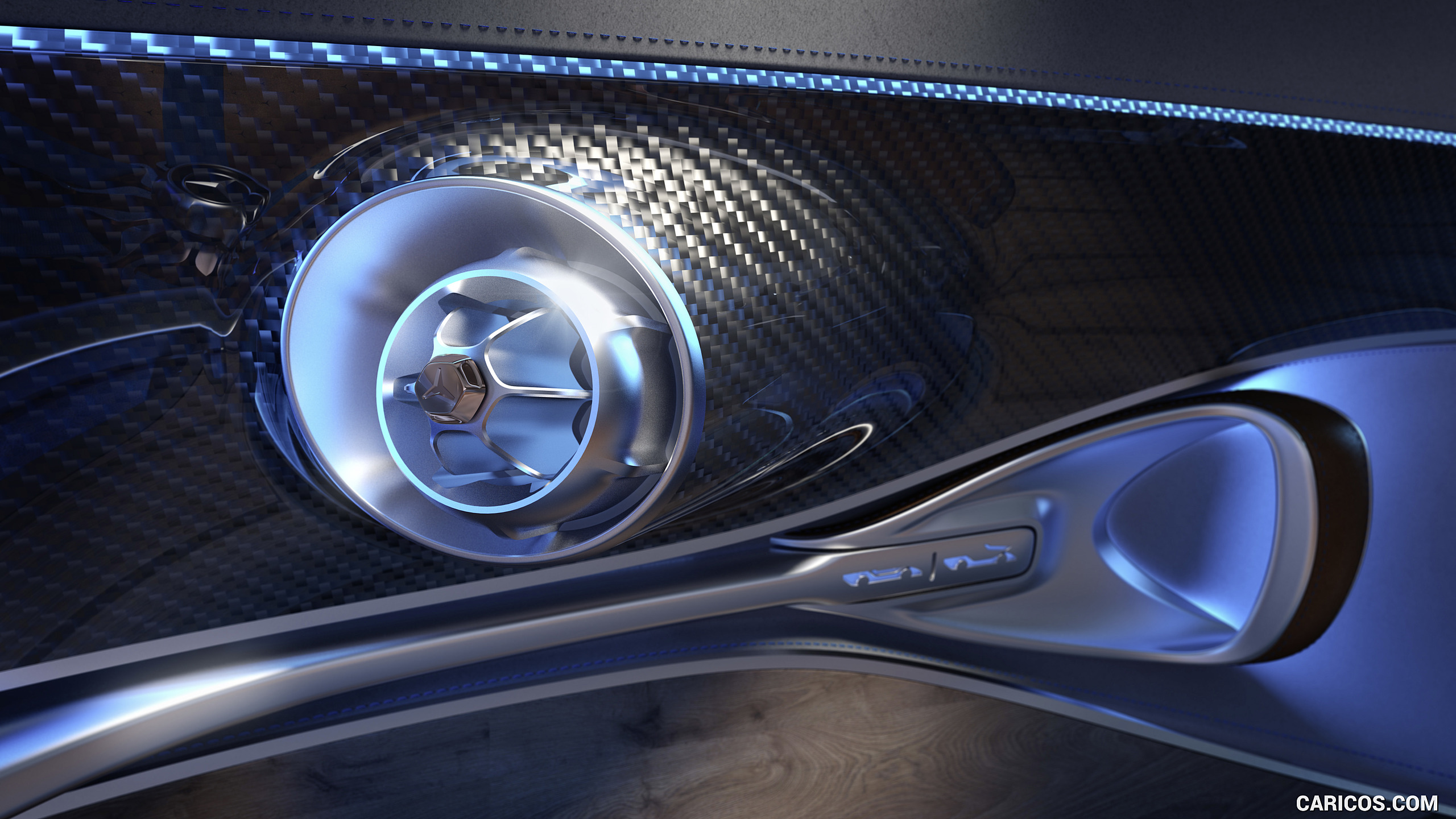 2018 Mercedes-Benz Vision EQ Silver Arrow Concept - Interior, Detail, #37 of 50