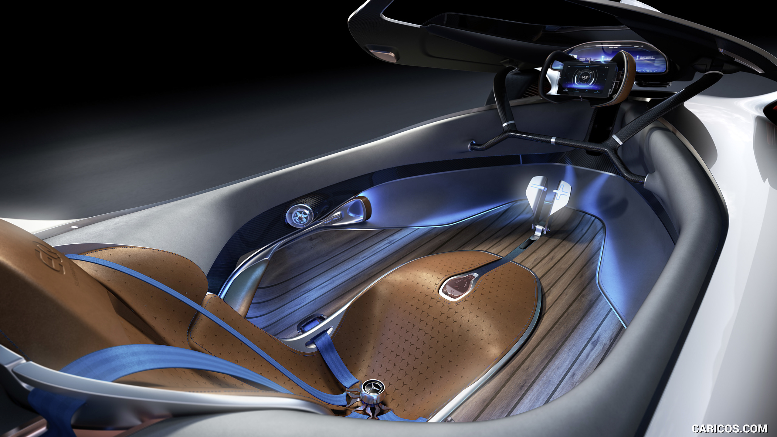 2018 Mercedes-Benz Vision EQ Silver Arrow Concept - Interior, #39 of 50