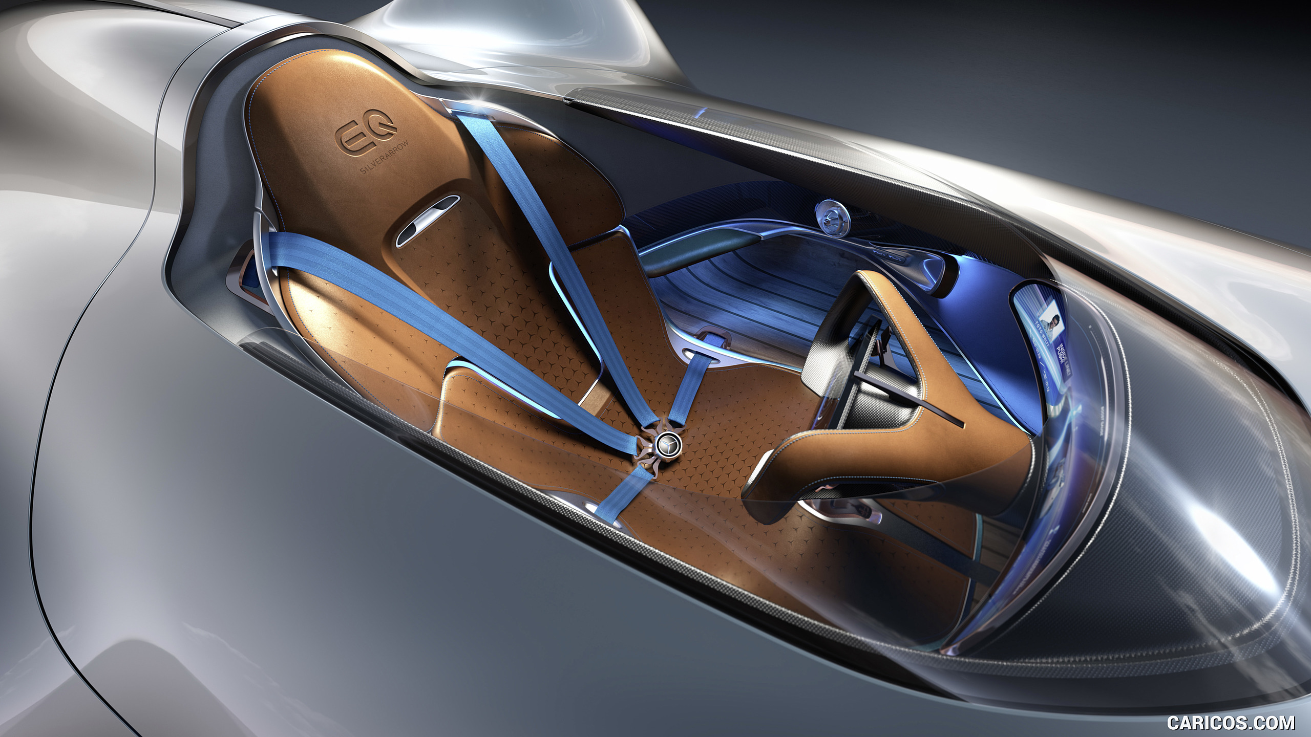 2018 Mercedes-Benz Vision EQ Silver Arrow Concept - Interior, #41 of 50