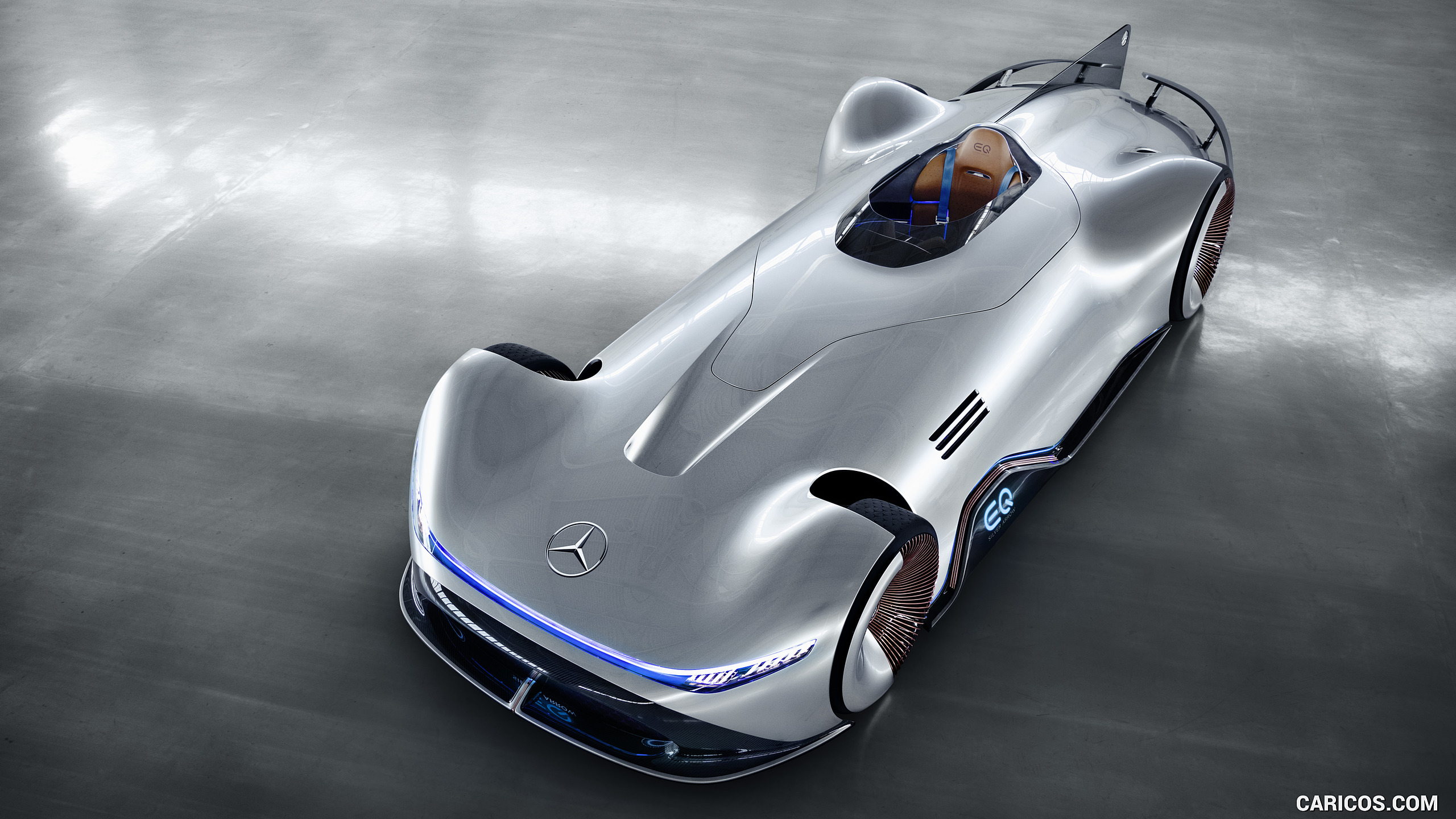 2018 Mercedes-Benz Vision EQ Silver Arrow Concept - Top, #12 of 50
