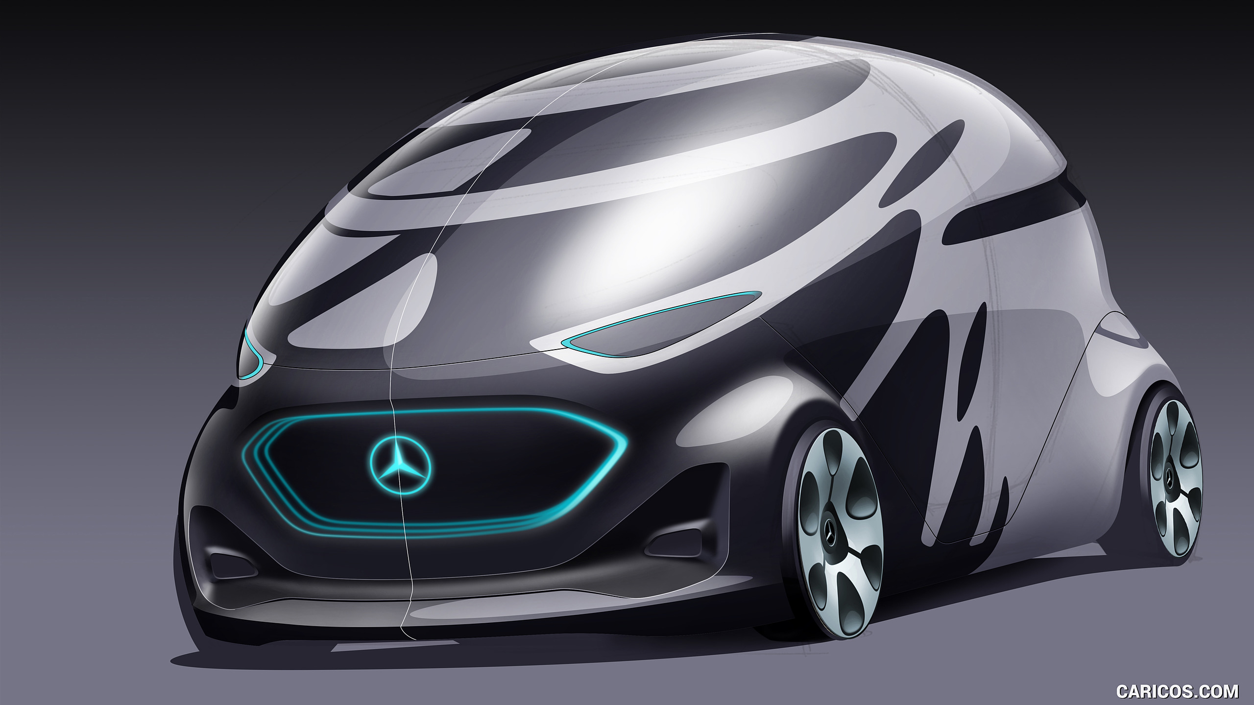 2018 Mercedes-Benz Vision URBANETIC Concept - Front, #8 of 14