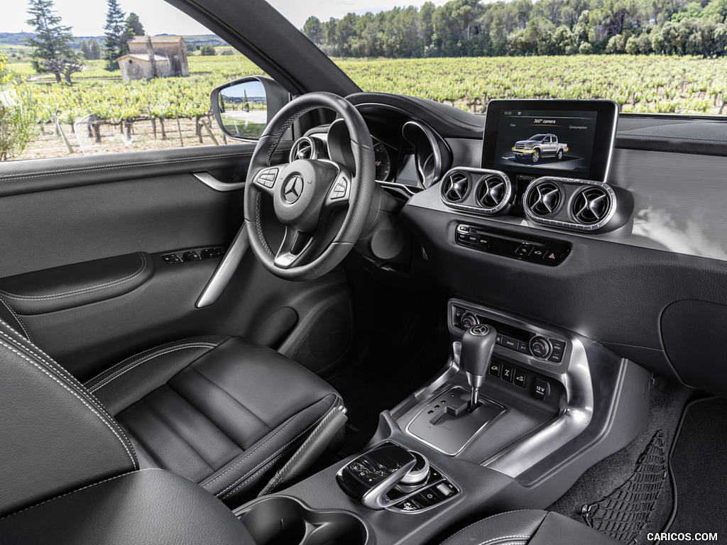 2018 Mercedes-Benz X-Class Pickup Line POWER (Color: Bering White Metallic) - Interior