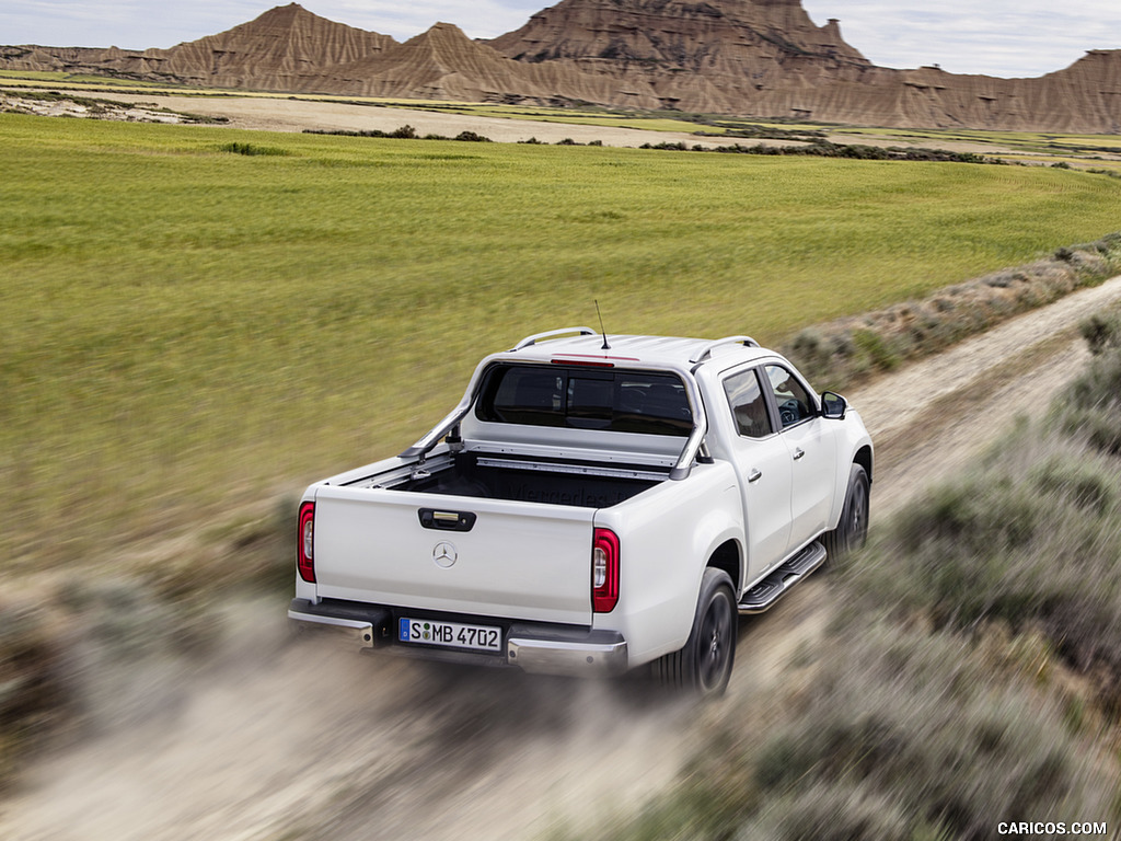 2018 Mercedes-Benz X-Class Pickup Line POWER (Color: Bering White Metallic) - Off-Road