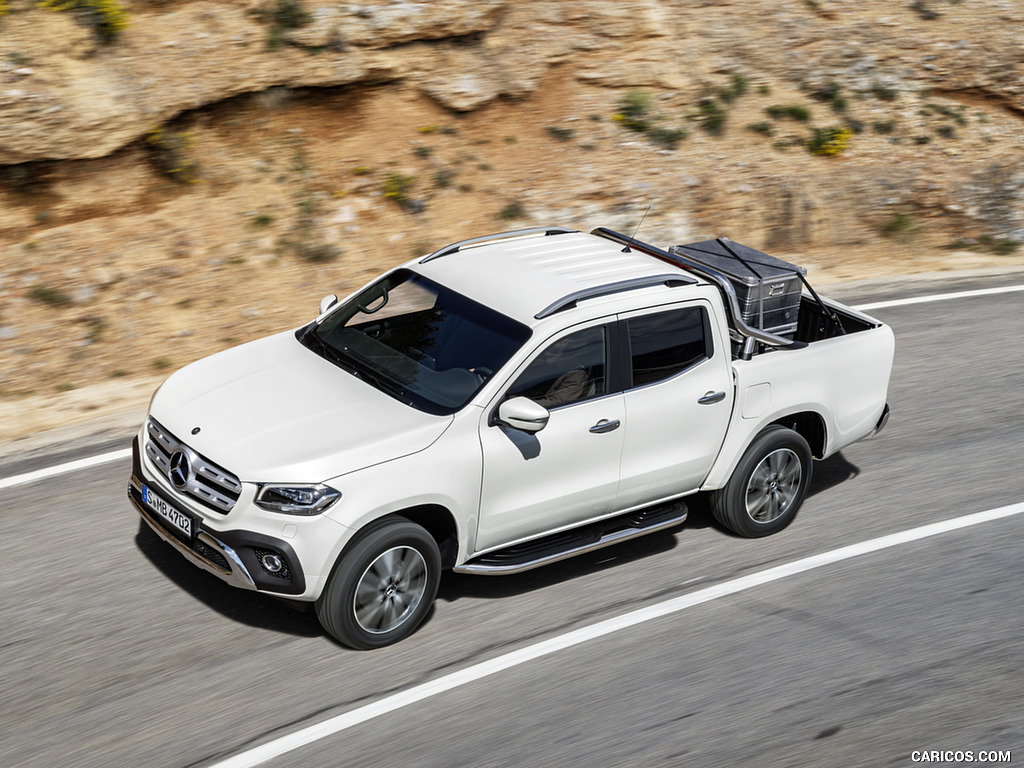 2018 Mercedes-Benz X-Class Pickup Line POWER (Color: Bering White Metallic) - Top