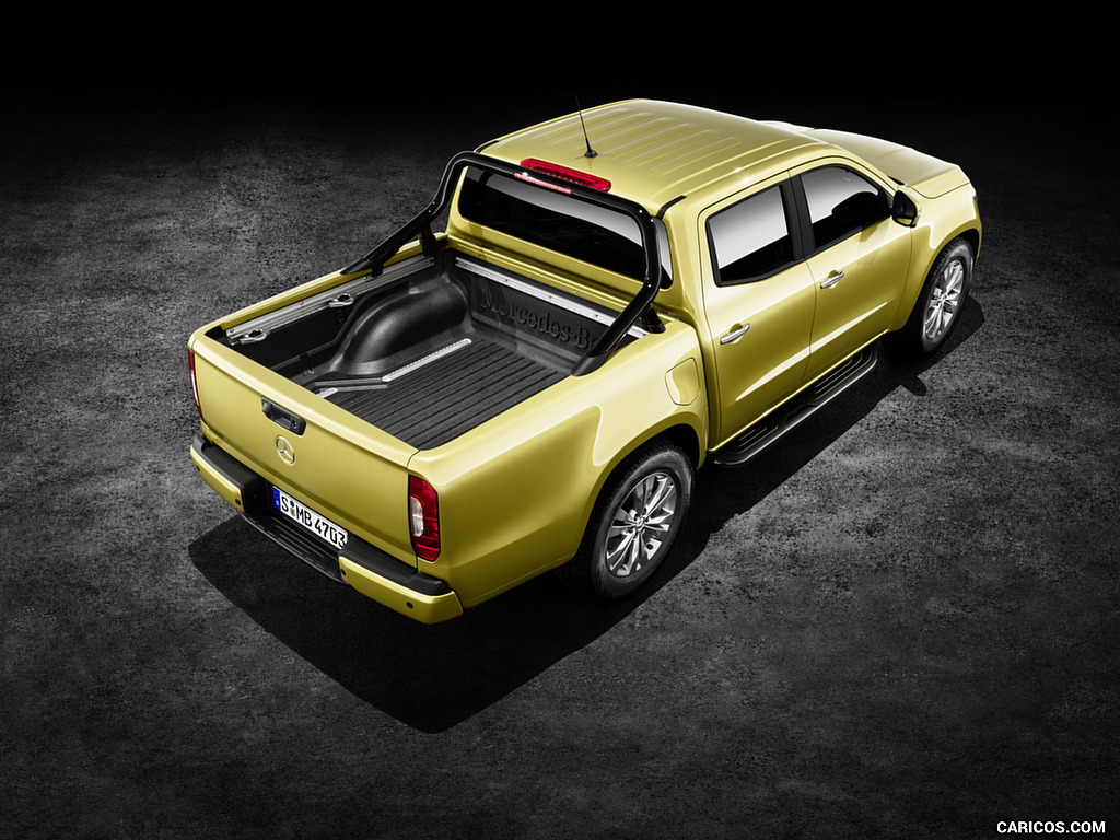 2018 Mercedes-Benz X-Class Pickup Line PROGRESSIVE (Color: Limonite Yellow Metallic) - Bed