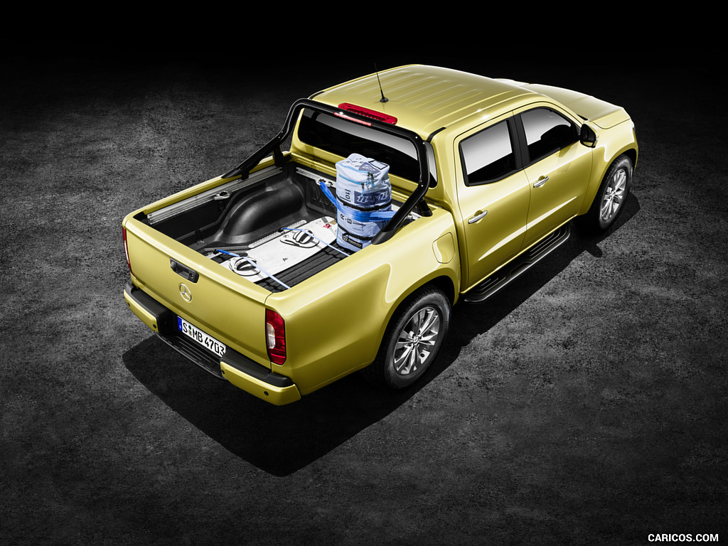 2018 Mercedes-Benz X-Class Pickup Line PROGRESSIVE (Color: Limonite Yellow Metallic) - Bed