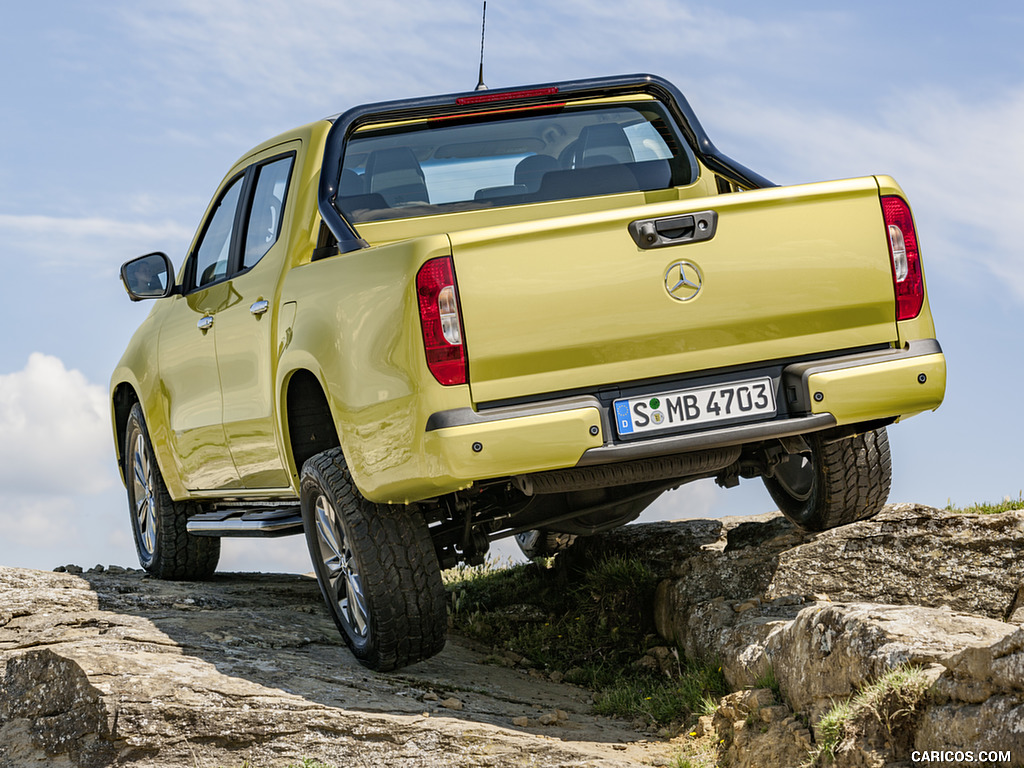 2018 Mercedes-Benz X-Class Pickup Line PROGRESSIVE (Color: Limonite Yellow Metallic) - Off-Road