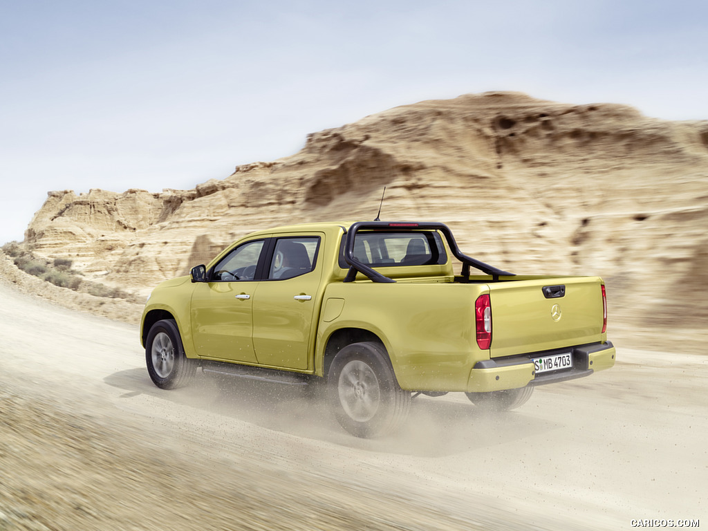 2018 Mercedes-Benz X-Class Pickup Line PROGRESSIVE (Color: Limonite Yellow Metallic) - Off-Road