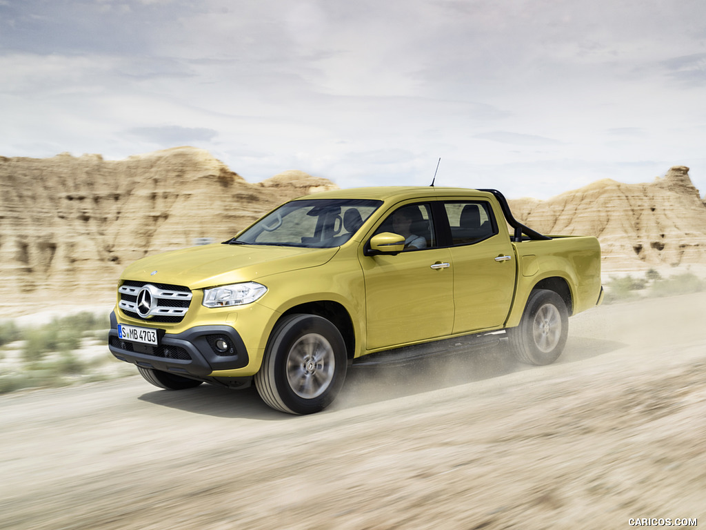 2018 Mercedes-Benz X-Class Pickup Line PROGRESSIVE (Color: Limonite Yellow Metallic) - Off-Road