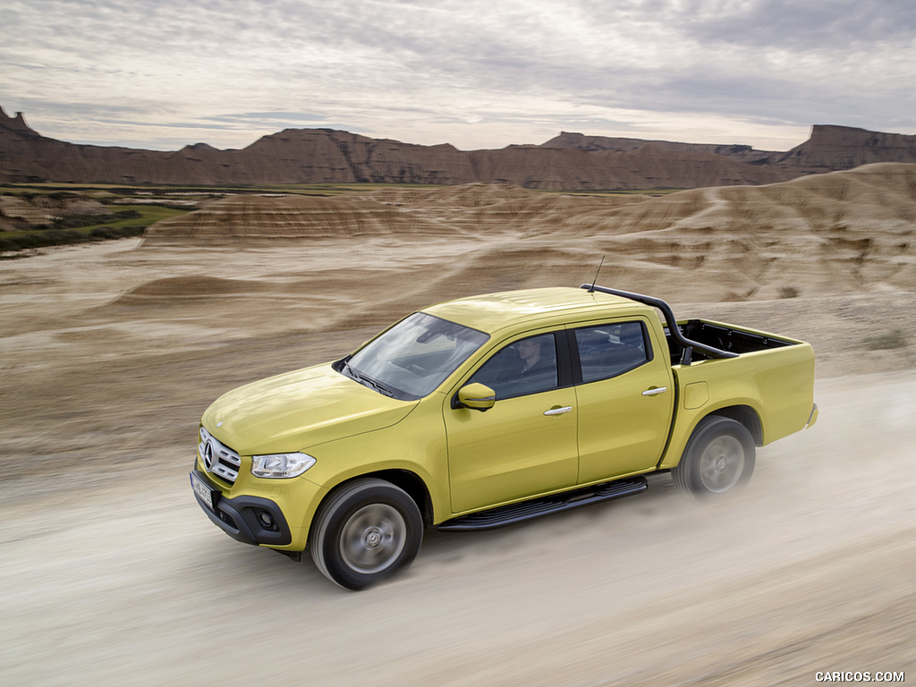 2018 Mercedes-Benz X-Class Pickup Line PROGRESSIVE (Color: Limonite Yellow Metallic) - Off-Road