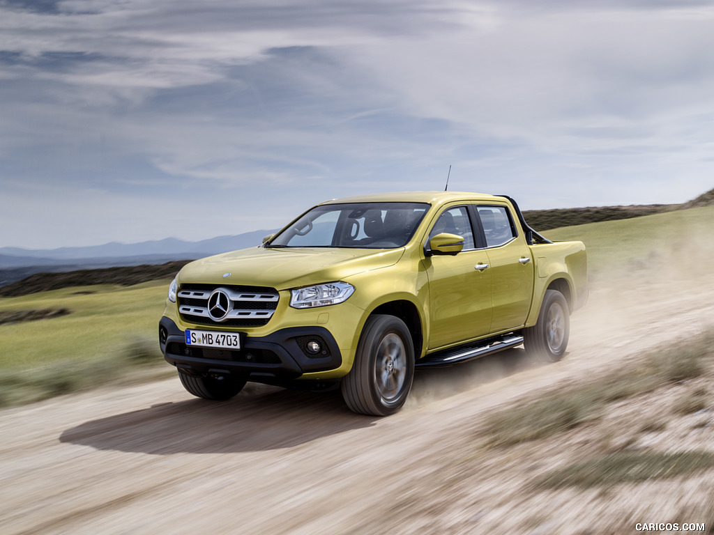 2018 Mercedes-Benz X-Class Pickup Line PROGRESSIVE (Color: Limonite Yellow Metallic) - Off-Road