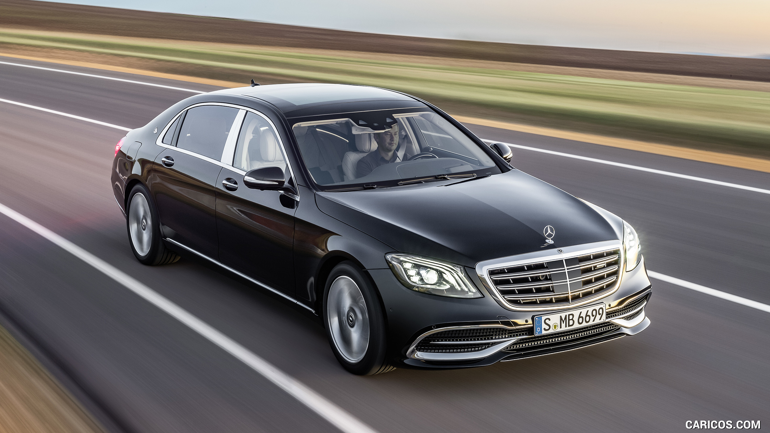 2018 Mercedes-Maybach S-Class S650 Black - Front Three-Quarter, #14 of 63