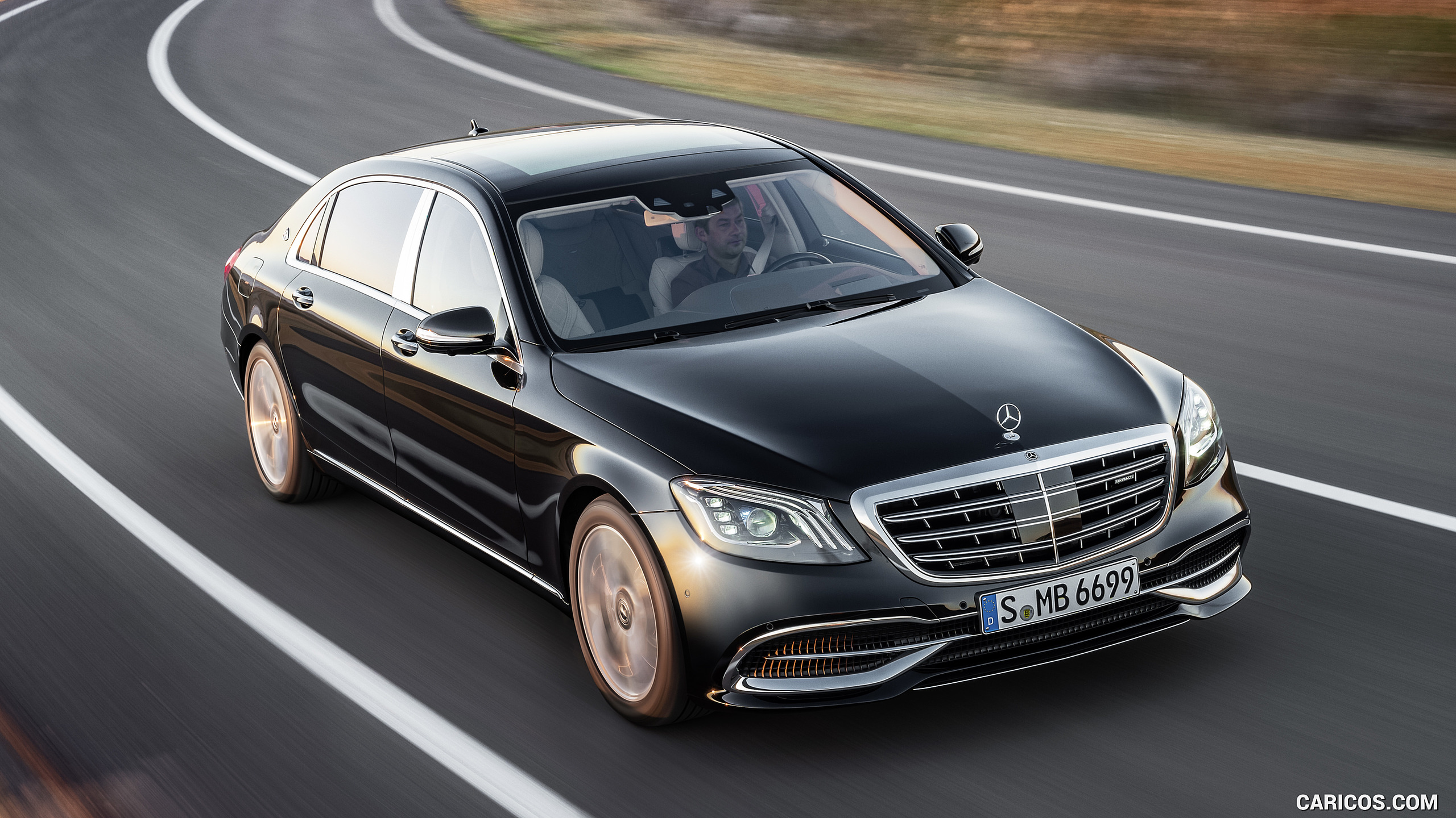 2018 Mercedes-Maybach S-Class S650 Black - Front Three-Quarter, #16 of 63